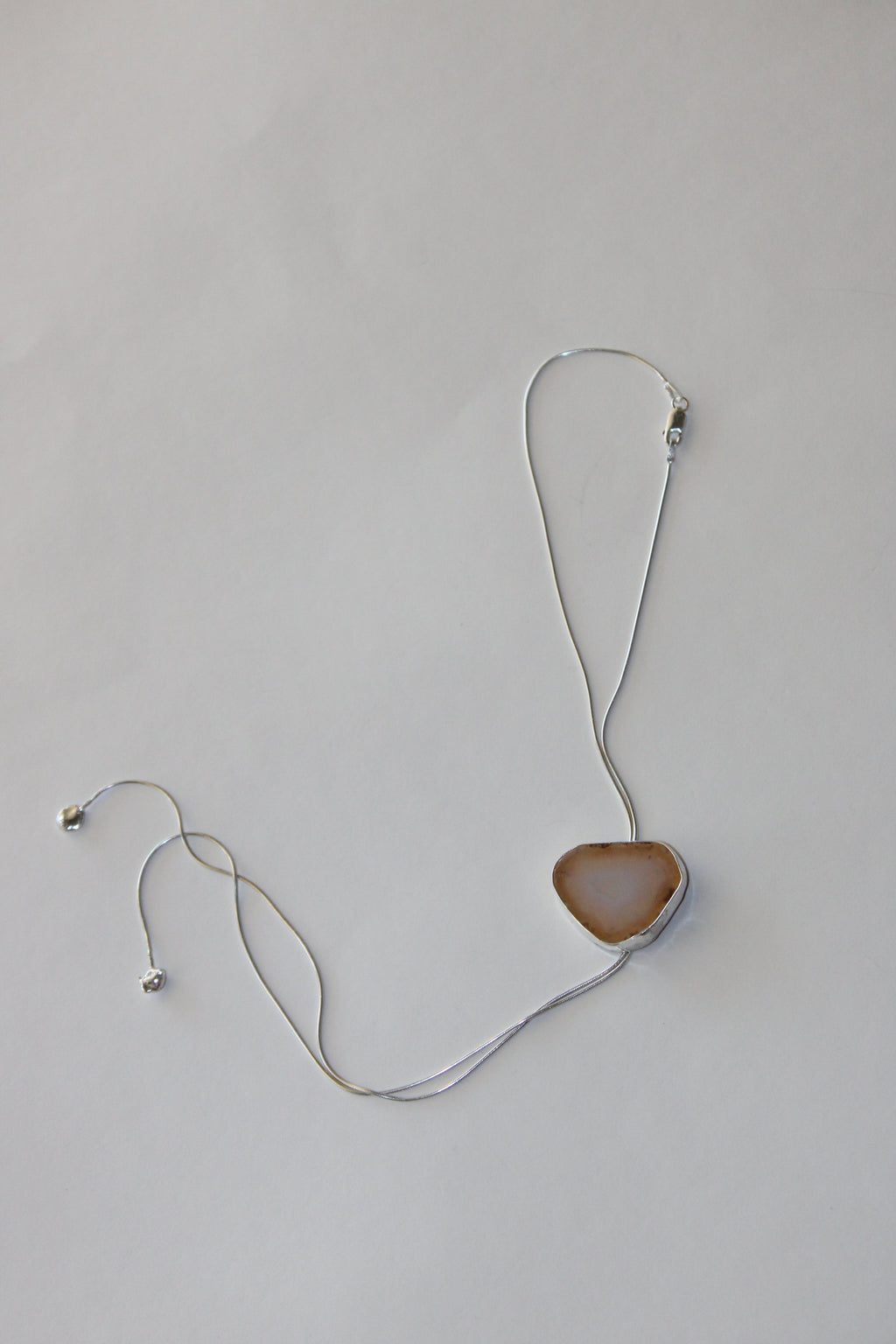 peach cream bolo tie