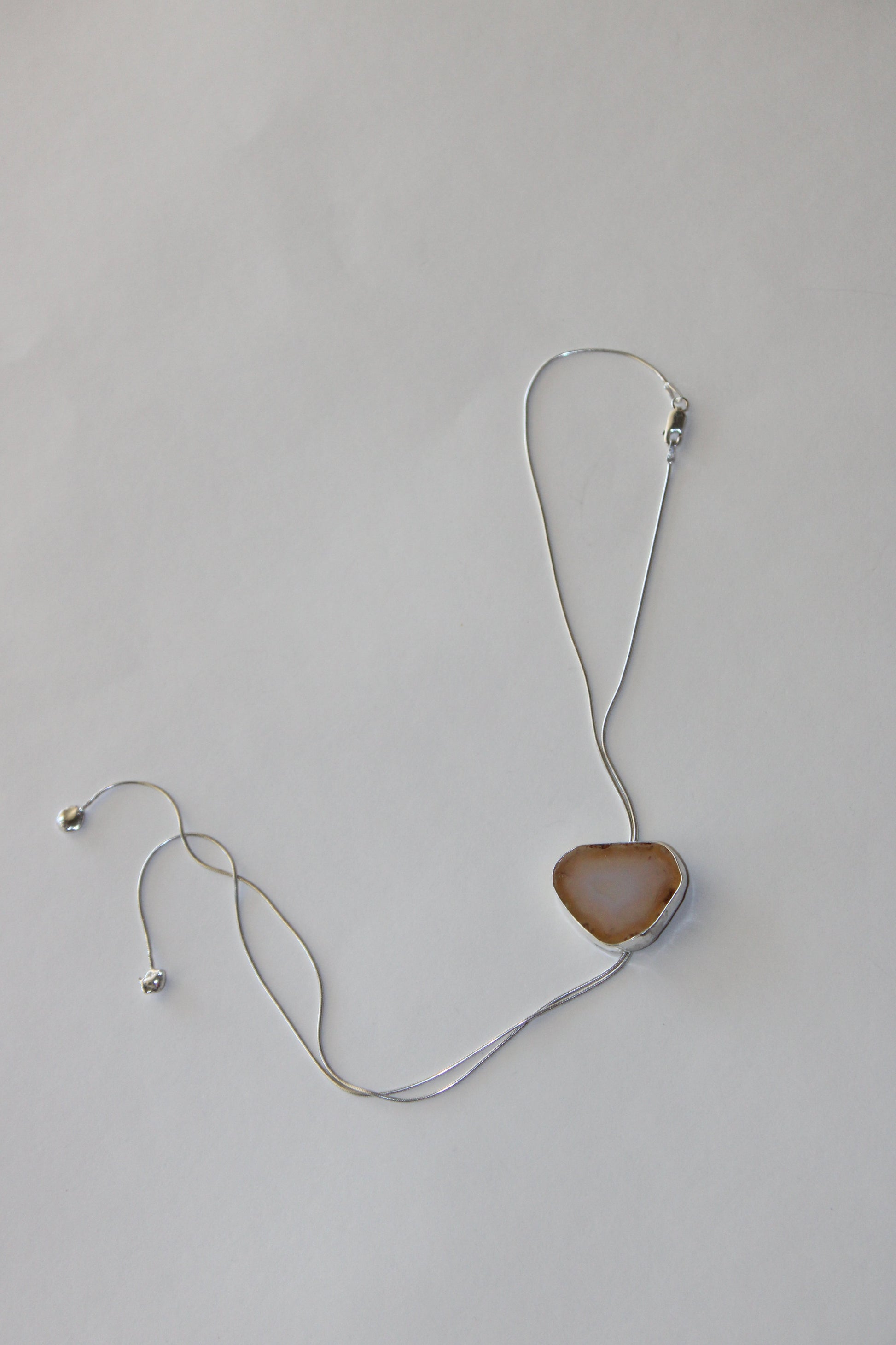 peach cream bolo tie