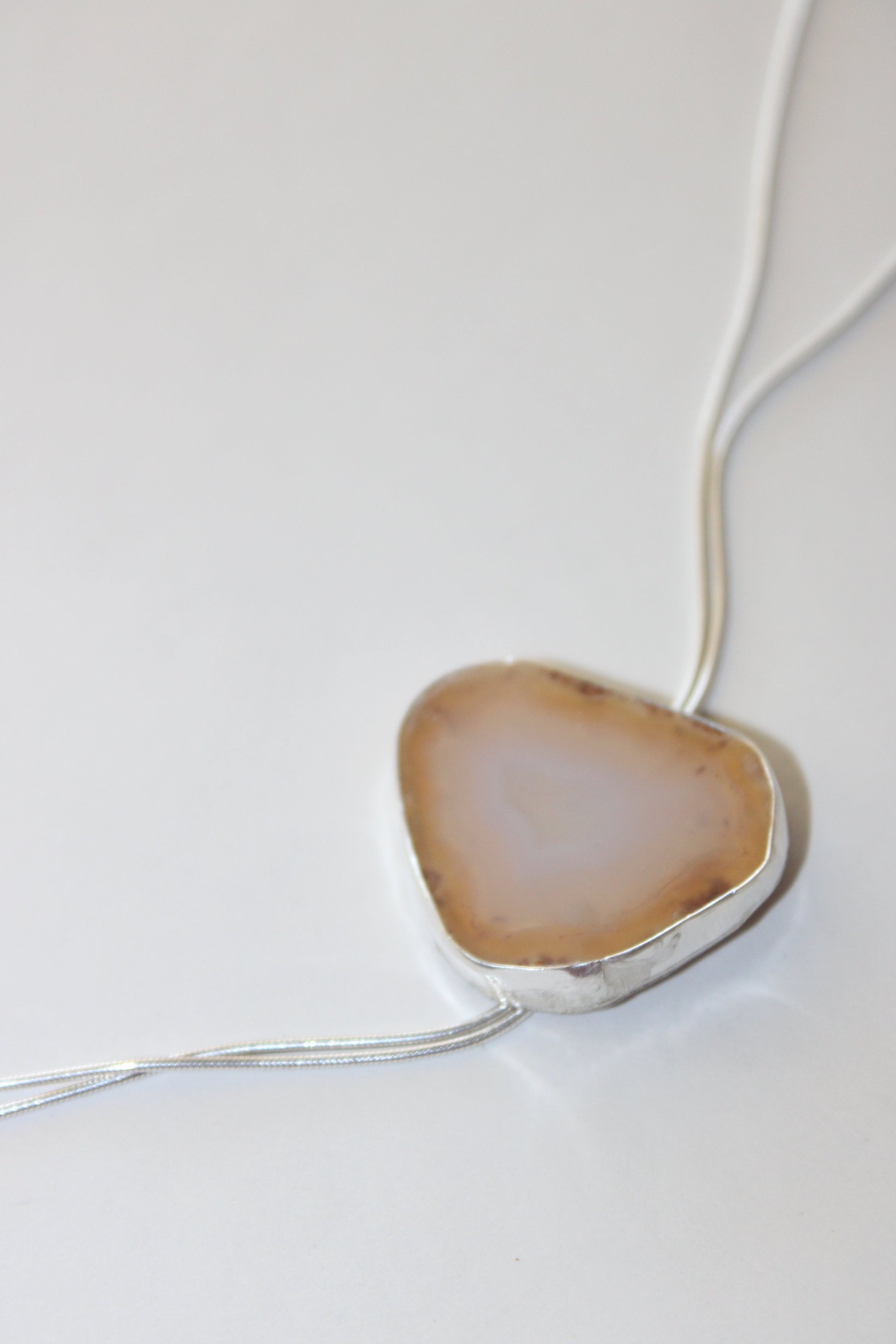 peach cream bolo tie